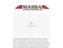 Tablet Screenshot of marsainc.com